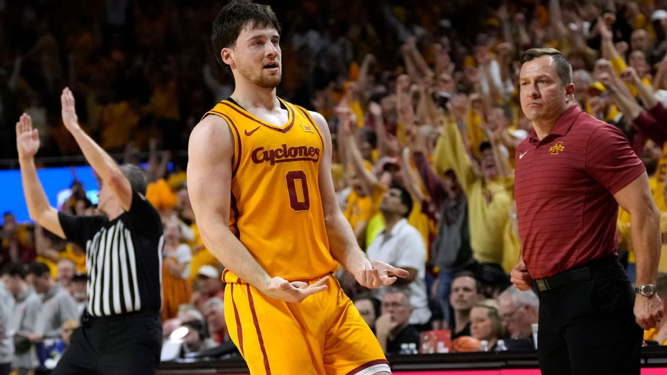 Heise's Clutch 3-Pointer Lifts Iowa State Past No. 2 Houston